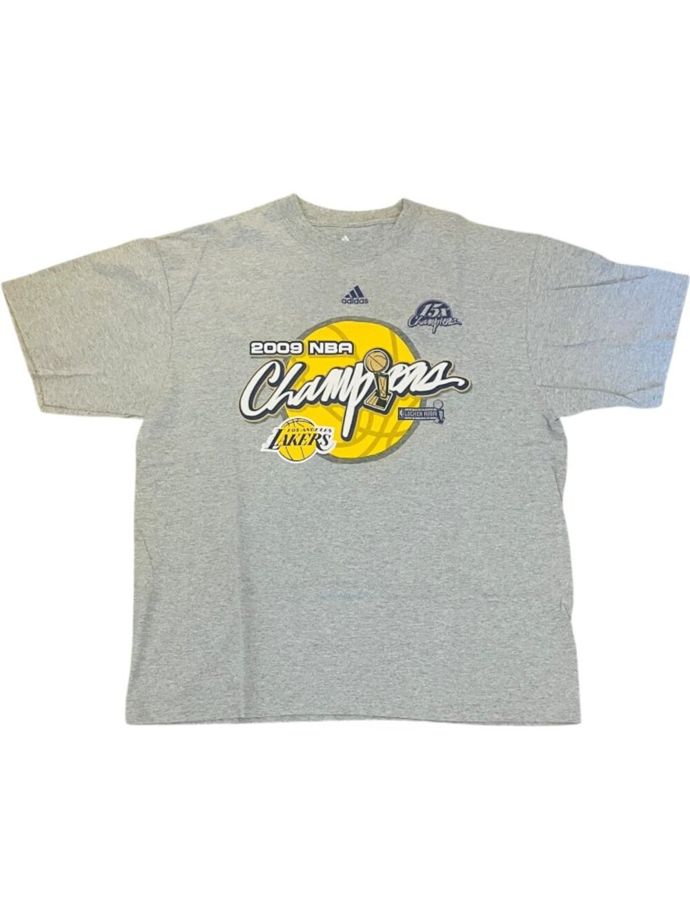 Adidas Los Angeles Lakers 2009 NBA Champions Locker Room Edition - Men's Size L
